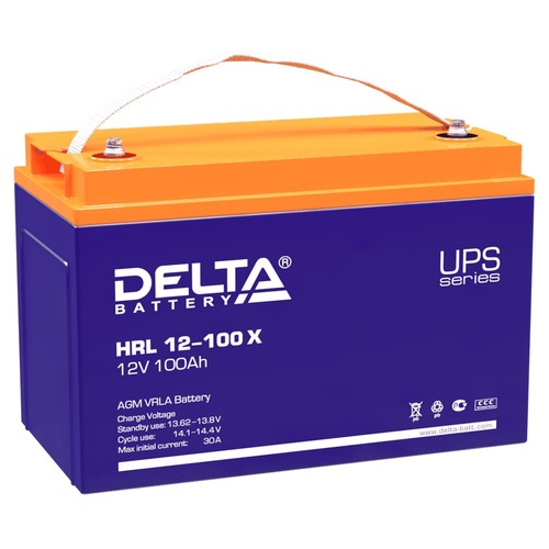 Аккумулятор Delta HRL 12-100 X