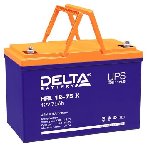 Аккумулятор Delta HRL 12-75 X