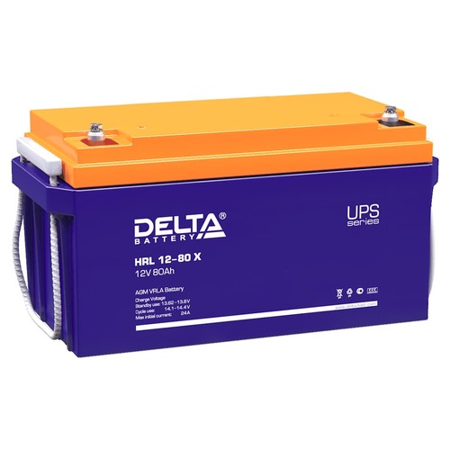 Аккумулятор Delta HRL 12-80 X