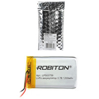Аккумулятор ROBITON LP503759 3.7В 1200мАч PK1 14064 Аккумулятор ROBITON LP503759 3.7В 1200мАч PK1 14064