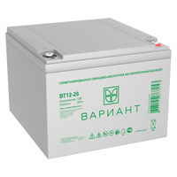 Аккумулятор Вариант ВТ12-26 Аккумулятор Вариант ВТ12-26