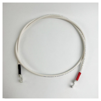 Перемычка аккумуляторная 1 м, 6 мм² черный-красный