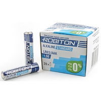 Элемент питания ROBITON STANDARD LR03 BULK20 13982 Элемент питания ROBITON STANDARD LR03 BULK20 13982