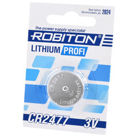 Элемент питания ROBITON PROFI R-CR2477-BL1 CR2477 BL1 17454 Элемент питания ROBITON PROFI R-CR2477-BL1 CR2477 BL1 17454