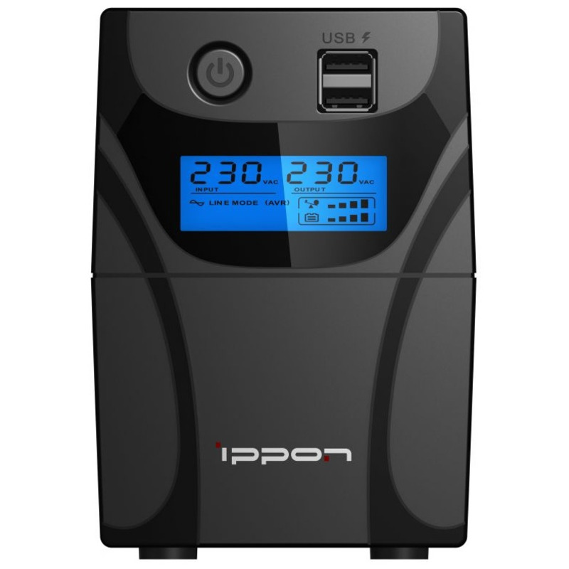 ИБП Ippon Back Power Pro II Euro 650 360 Вт 650 ВА Черный