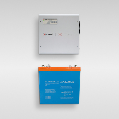 Комплект ИБП Штиль SW300L + АКБ Энергия GPL 12-55 S
