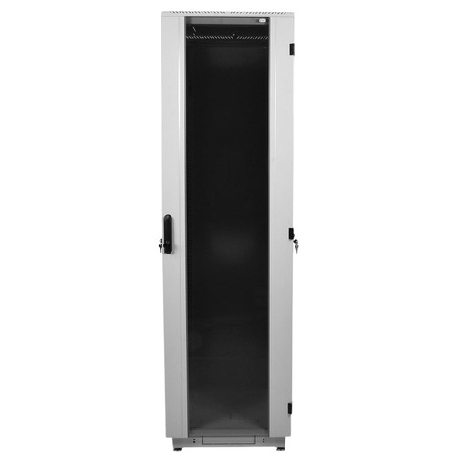 Шкаф телекоммуникационный напольный ЦМО 42U (600 × 600) дверь стекло ШТК-М-42.6.6-1ААА